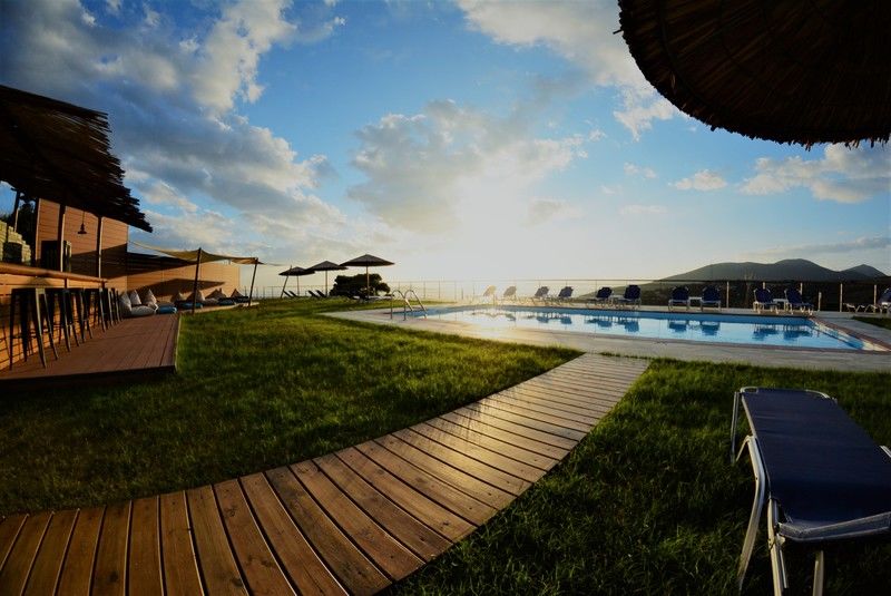 Filion Eco Hotel & Suites Nea Styra Bagian luar foto